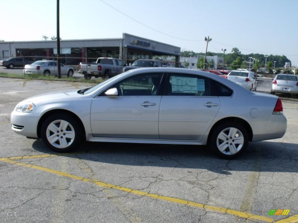 2011 Impala LS - Silver Ice Metallic / Ebony photo #2