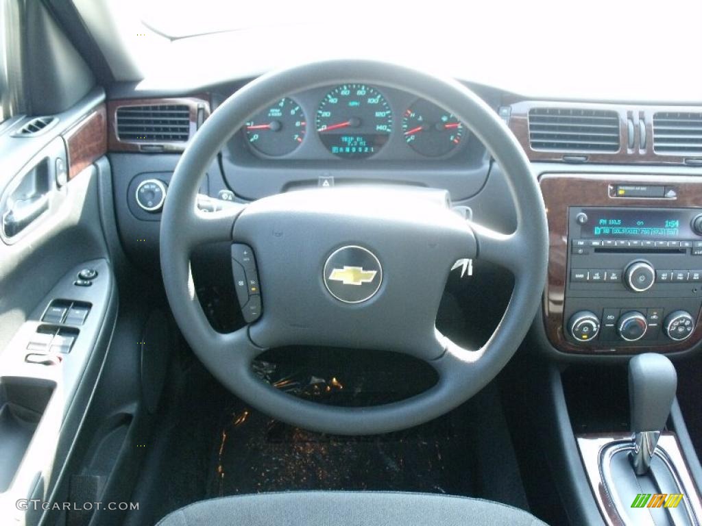 2011 Impala LS - Silver Ice Metallic / Ebony photo #16