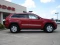 2011 Inferno Red Crystal Pearl Jeep Grand Cherokee Laredo  photo #2