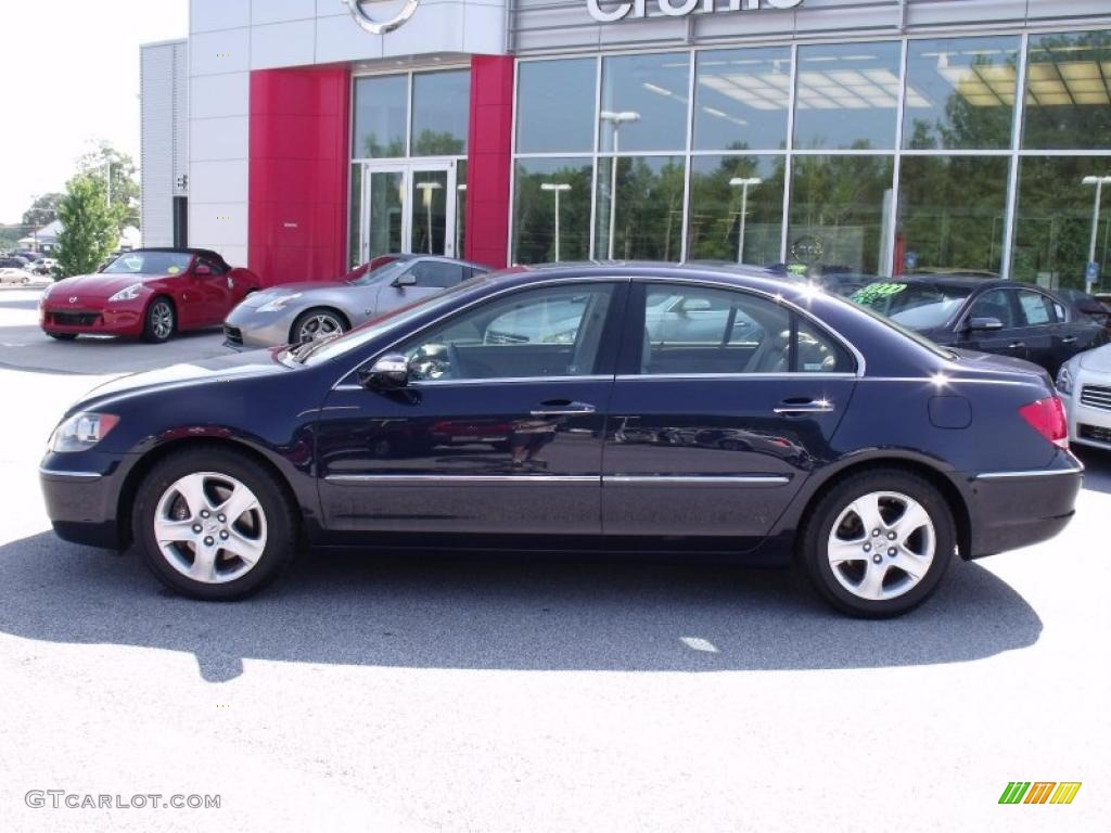 2005 RL 3.5 AWD Sedan - Opulent Blue Pearl / Taupe photo #2