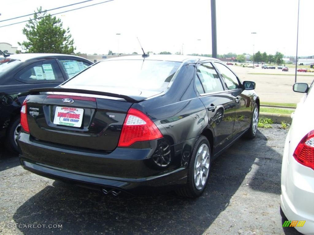 2010 Fusion SE - Atlantis Green Metallic / Charcoal Black photo #4