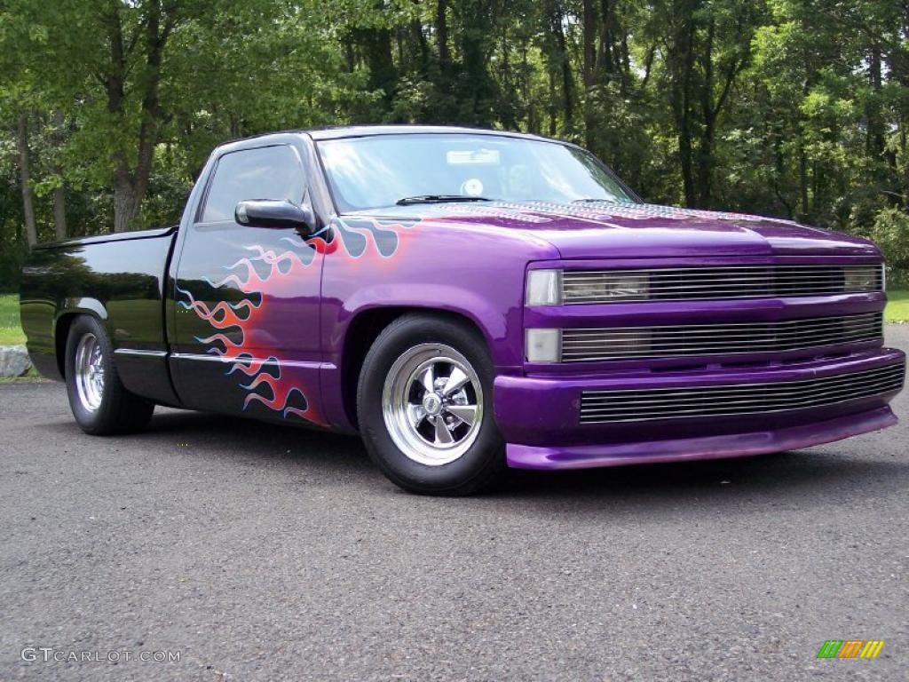 1992 Sierra 1500 Regular Cab - Onyx Black / Gray photo #1