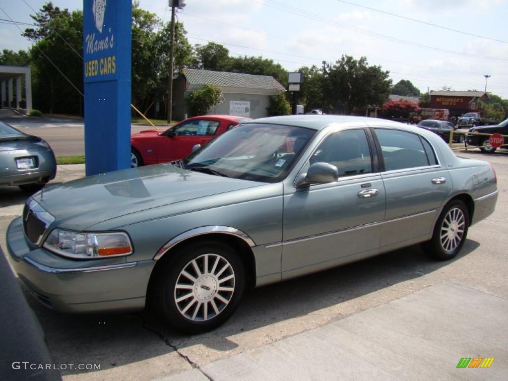 2003 Town Car Limited - Light Tundra Metallic / Medium Dark Parchment/Light Parchment photo #4