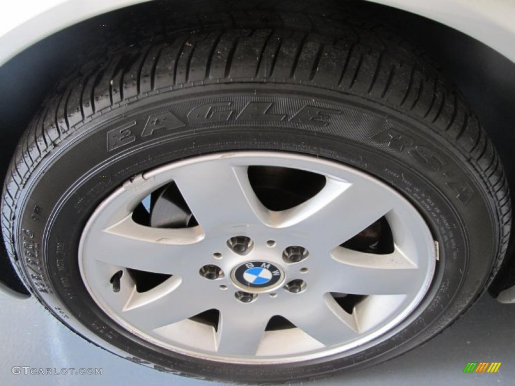 2000 3 Series 328i Sedan - Titanium Silver Metallic / Grey photo #9