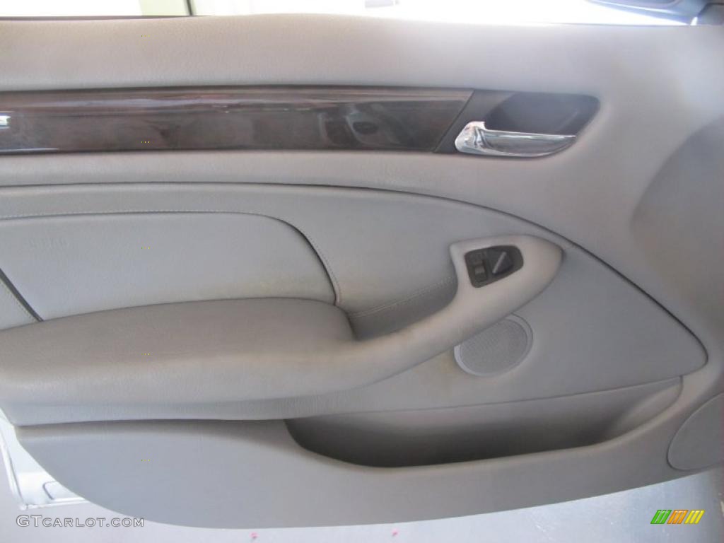 2000 3 Series 328i Sedan - Titanium Silver Metallic / Grey photo #11