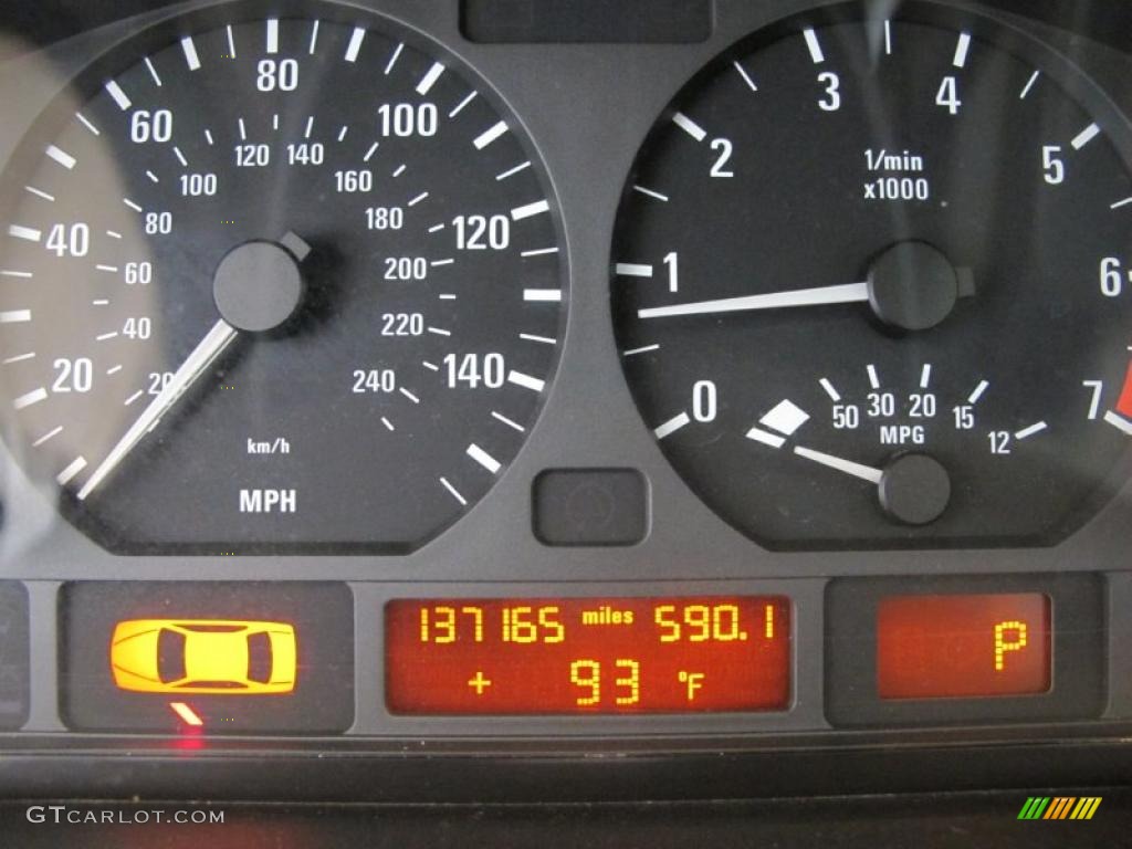 2000 3 Series 328i Sedan - Titanium Silver Metallic / Grey photo #15