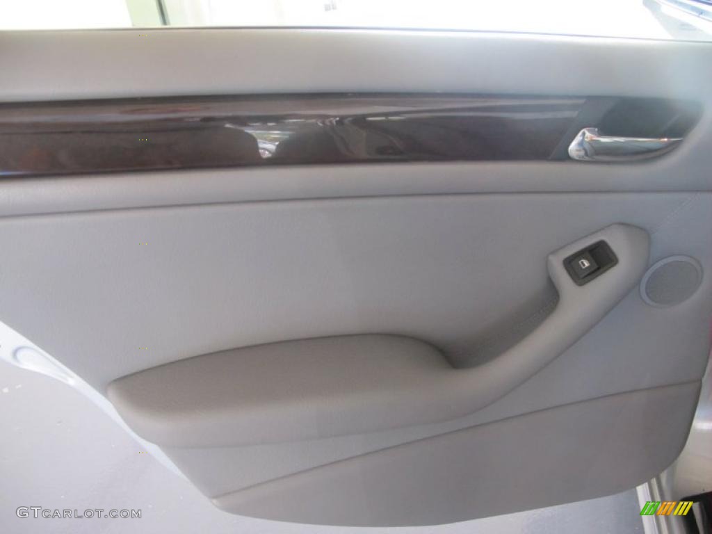 2000 3 Series 328i Sedan - Titanium Silver Metallic / Grey photo #19