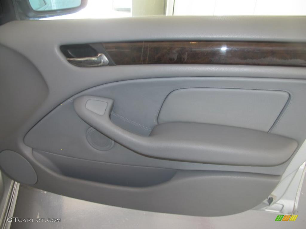 2000 3 Series 328i Sedan - Titanium Silver Metallic / Grey photo #26
