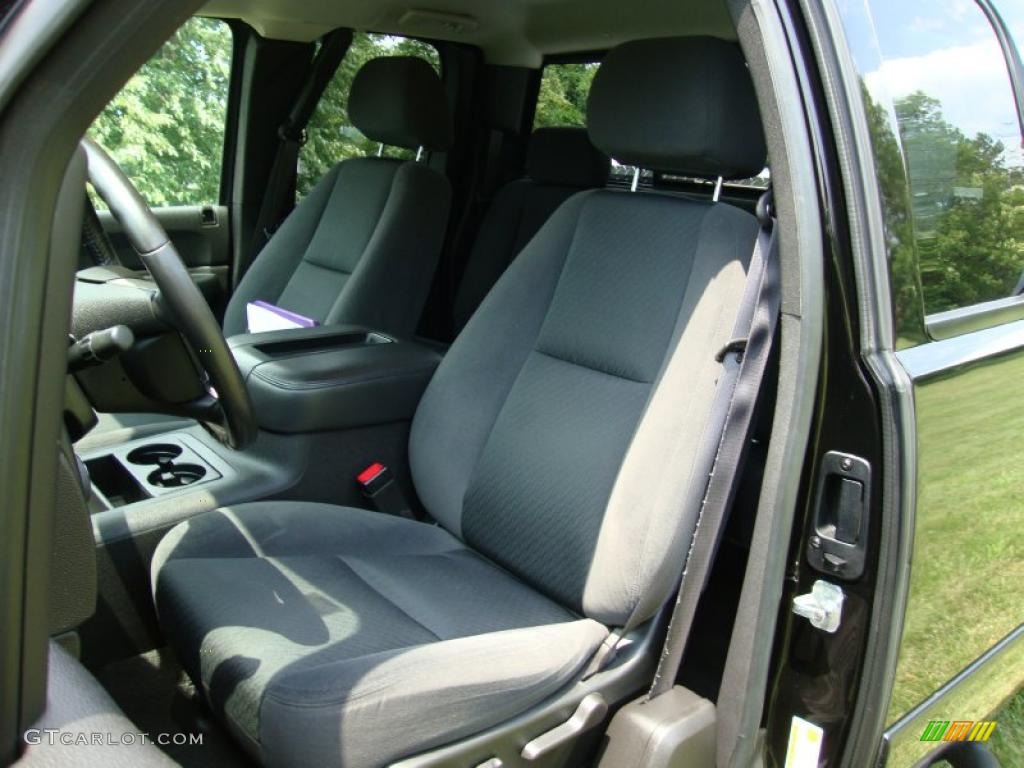 2008 Silverado 1500 LT Extended Cab 4x4 - Black / Ebony photo #16