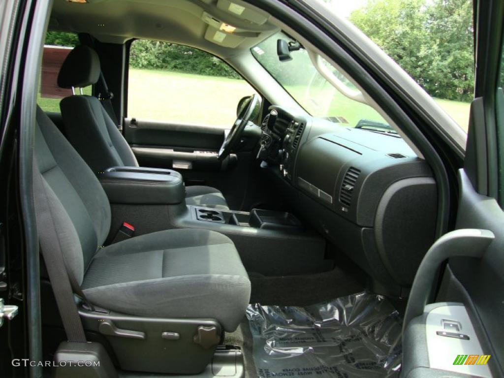 2008 Silverado 1500 LT Extended Cab 4x4 - Black / Ebony photo #19