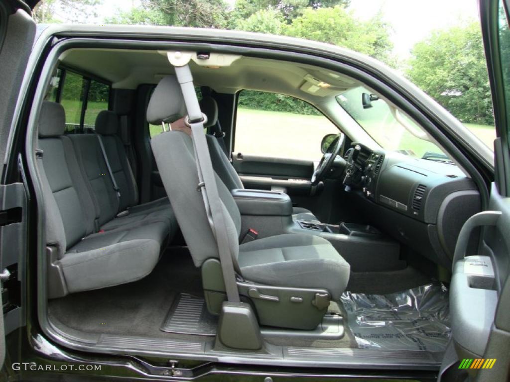 2008 Silverado 1500 LT Extended Cab 4x4 - Black / Ebony photo #21