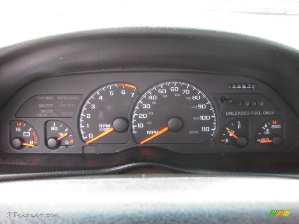 1995 Chevrolet Camaro Coupe Gauges Photo #33451758