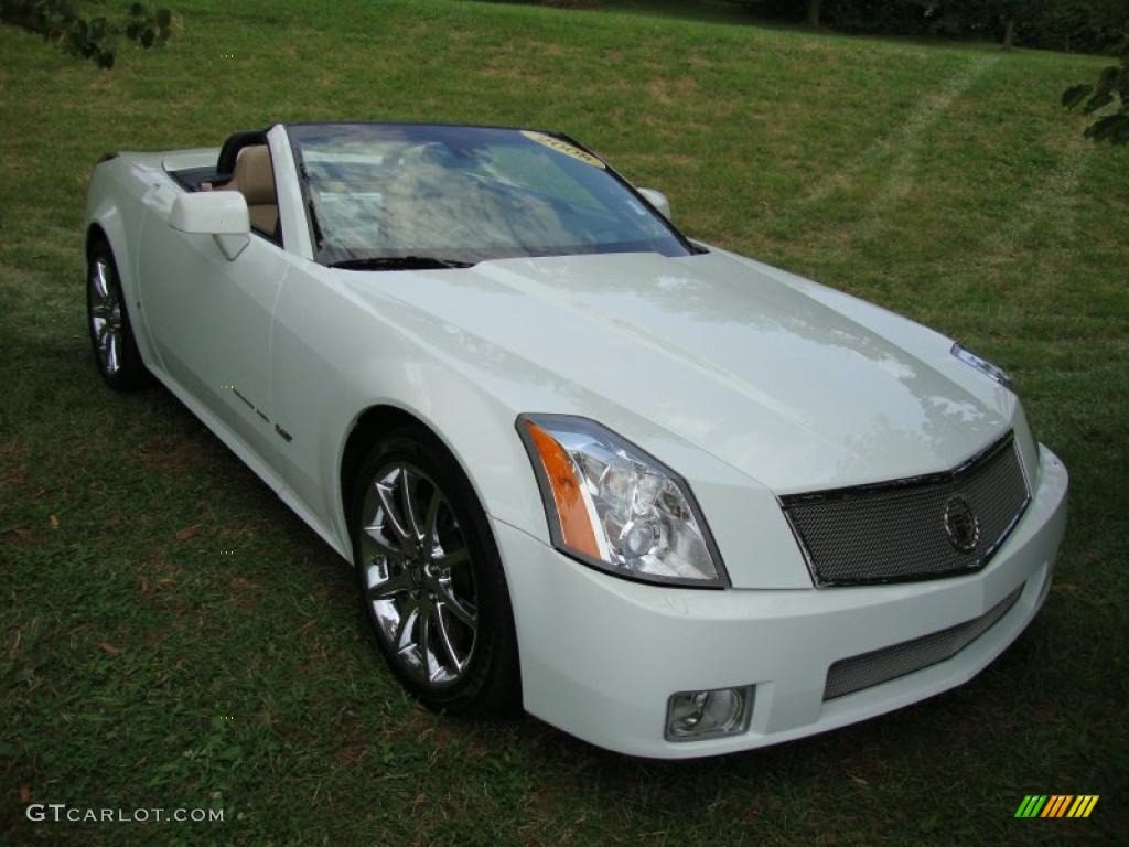 2008 XLR -V Series Roadster - Alpine White / Cashmere/Ebony photo #4