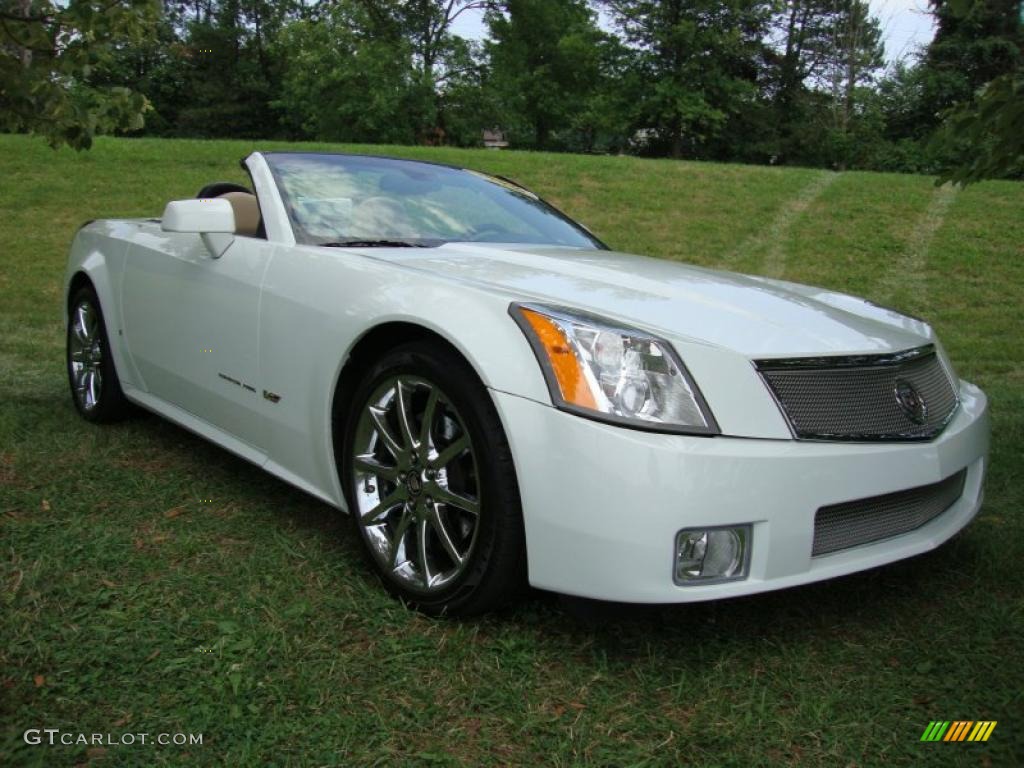 2008 XLR -V Series Roadster - Alpine White / Cashmere/Ebony photo #5