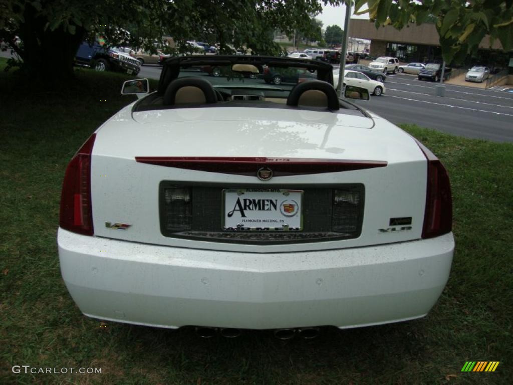 2008 XLR -V Series Roadster - Alpine White / Cashmere/Ebony photo #9