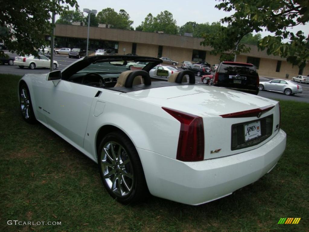 2008 XLR -V Series Roadster - Alpine White / Cashmere/Ebony photo #10