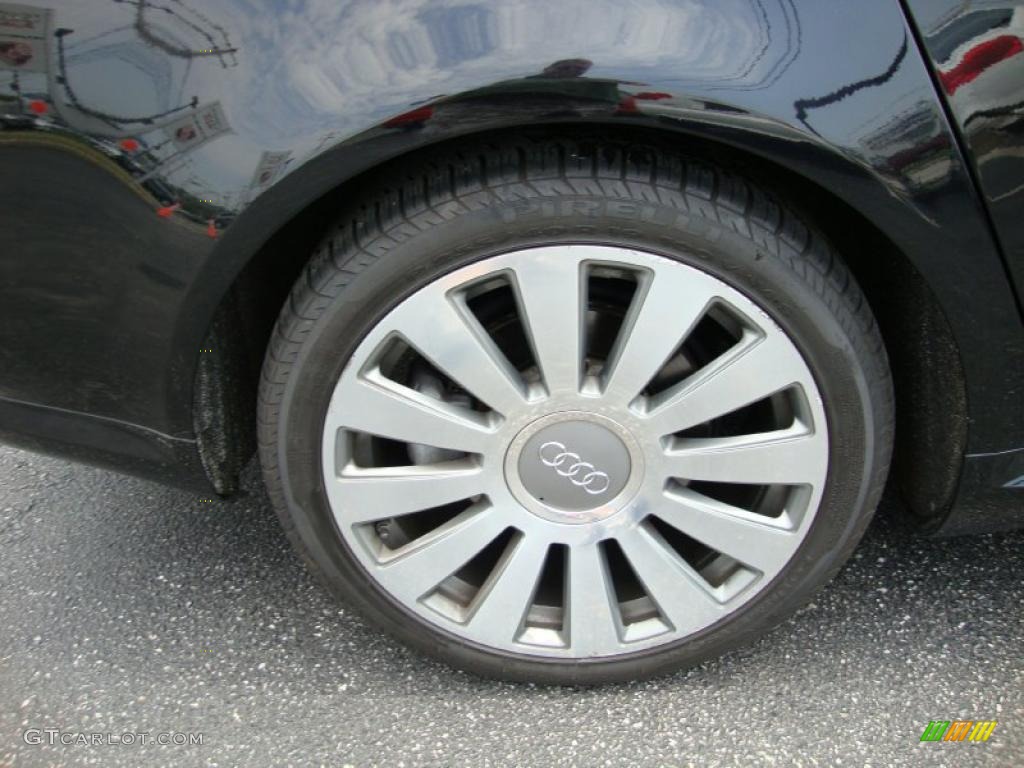 2005 A8 L 4.2 quattro - Brilliant Black / Black/Amaretto photo #25