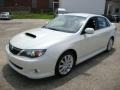 Satin White Pearl - Impreza WRX Sedan Photo No. 2