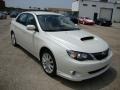 Satin White Pearl - Impreza WRX Sedan Photo No. 4