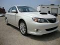 Satin White Pearl - Impreza WRX Sedan Photo No. 5