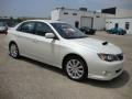 Satin White Pearl - Impreza WRX Sedan Photo No. 6