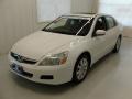 2007 Taffeta White Honda Accord EX-L V6 Sedan  photo #1