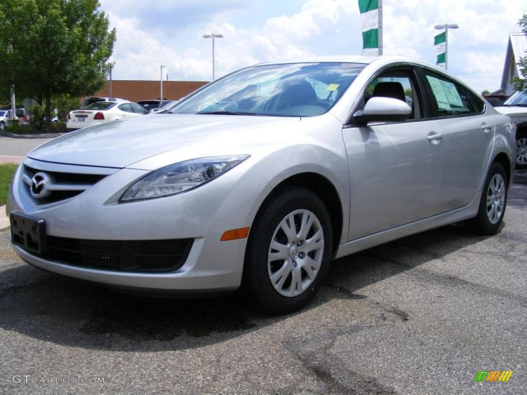 2009 MAZDA6 i Sport - Brilliant Silver Metallic / Black photo #1