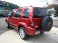 2005 Inferno Red Crystal Pearl Jeep Liberty Limited 4x4  photo #2