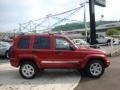 2005 Inferno Red Crystal Pearl Jeep Liberty Limited 4x4  photo #5