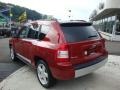 2008 Inferno Red Crystal Pearl Jeep Compass Limited 4x4  photo #2