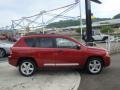 2008 Inferno Red Crystal Pearl Jeep Compass Limited 4x4  photo #5