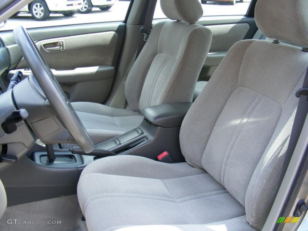 2001 Camry LE - Antique Sage Pearl / Gray photo #9