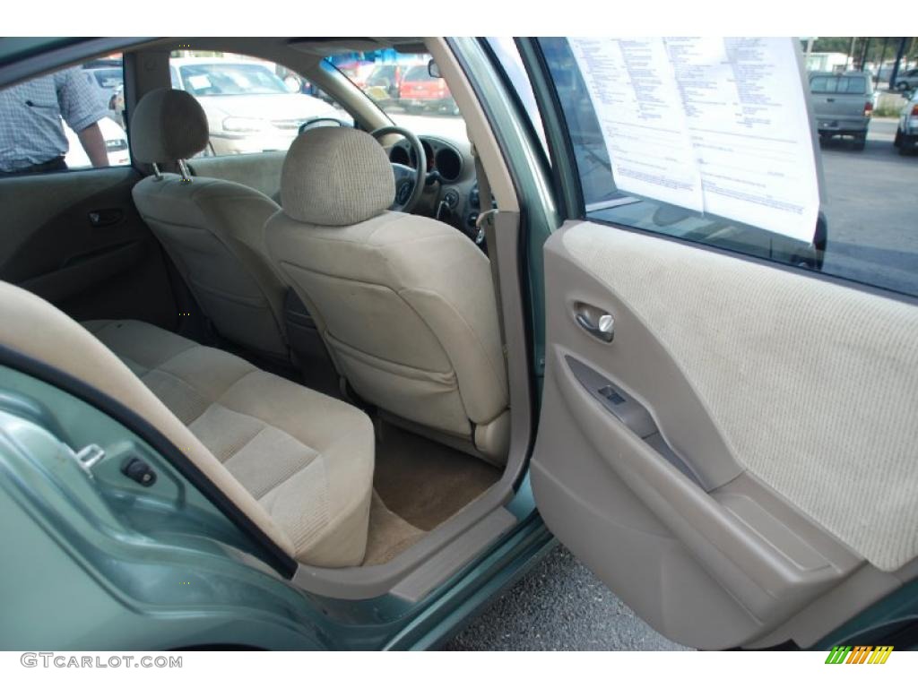 2002 Altima 2.5 S - Mystic Emerald Metallic / Blond Beige photo #23