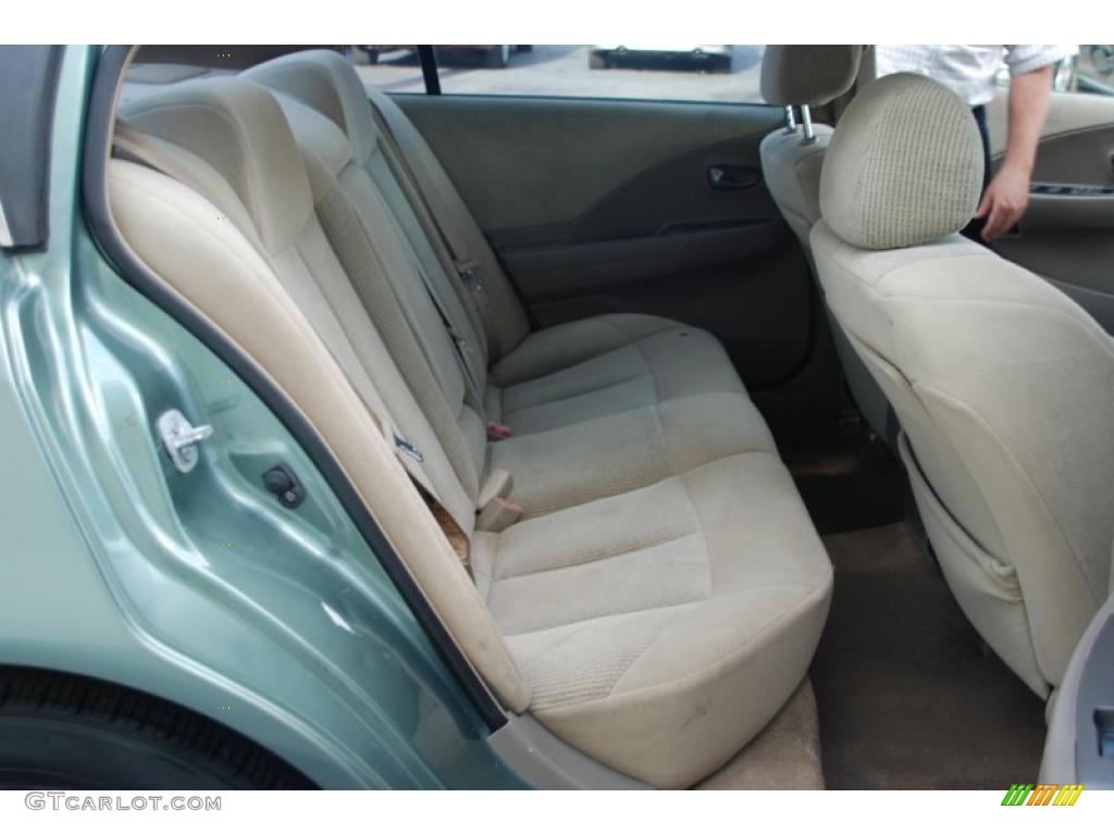 2002 Altima 2.5 S - Mystic Emerald Metallic / Blond Beige photo #25