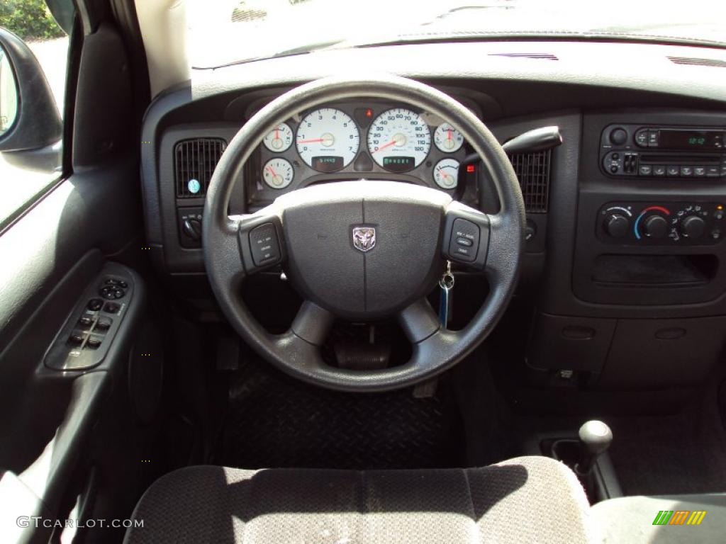 2004 Ram 1500 SLT Quad Cab 4x4 - Deep Molten Red Pearl / Dark Slate Gray photo #6