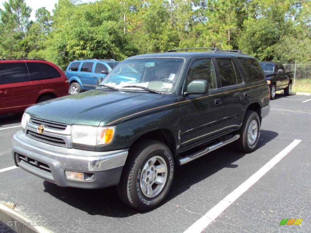 2001 4Runner SR5 - Imperial Jade Mica / Oak photo #1