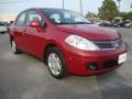 2009 Red Brick Nissan Versa 1.8 S Sedan  photo #7