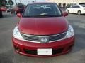 2009 Red Brick Nissan Versa 1.8 S Sedan  photo #8