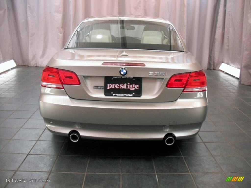 2007 3 Series 335i Convertible - Platinum Bronze Metallic / Cream Beige photo #3