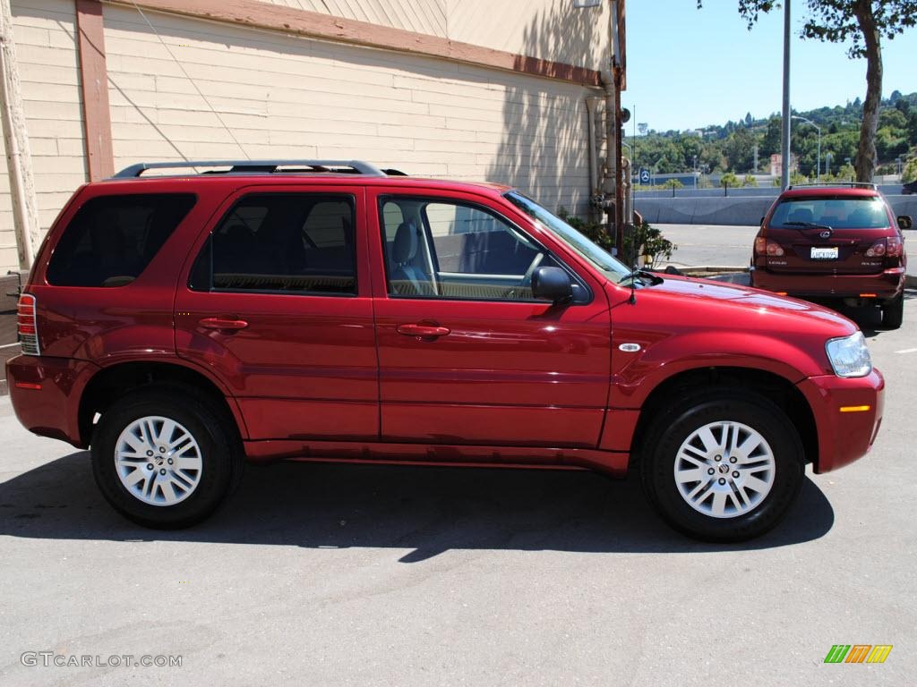 2007 Mariner Luxury - Vivid Red Metallic / Pebble photo #8