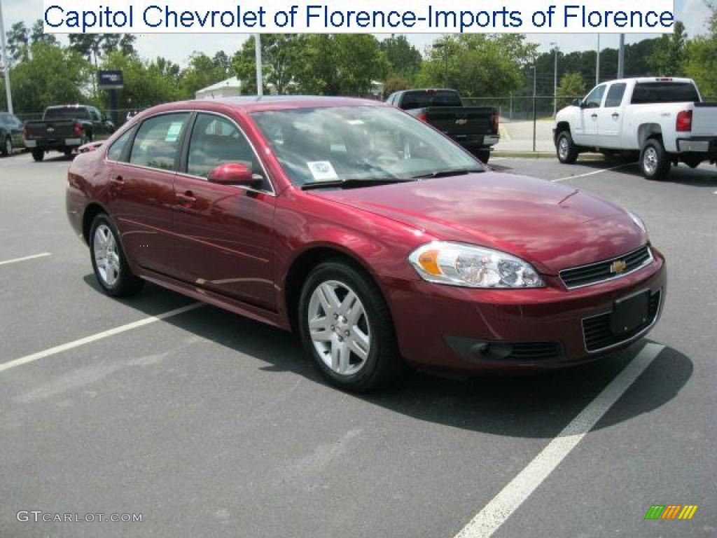 2010 Impala LT - Red Jewel Tintcoat / Neutral photo #1