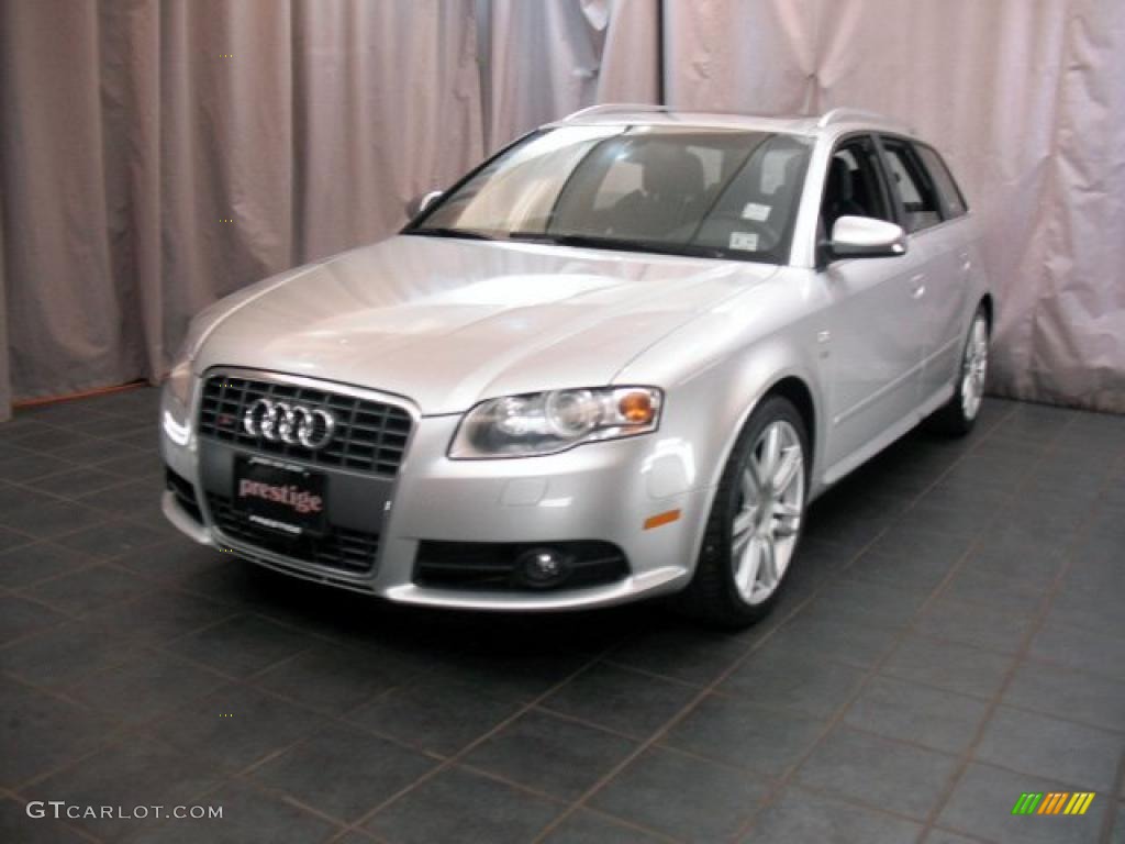 2007 S4 4.2 quattro Avant - Bright Silver Metallic / Ebony photo #1