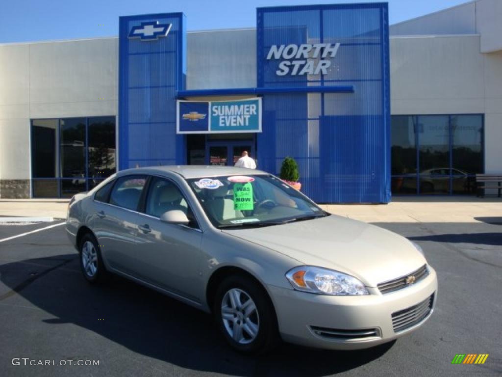 2008 Impala LS - Gold Mist Metallic / Neutral Beige photo #1