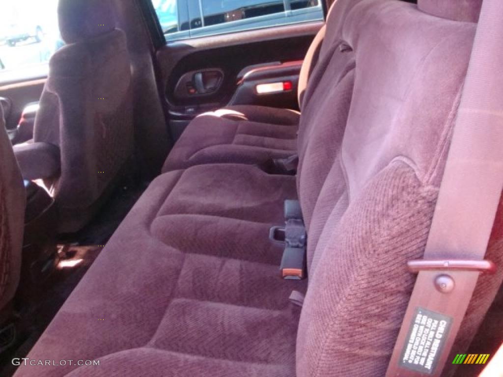 1997 Tahoe LS 4x4 - Dark Cherry Metallic / Red photo #9