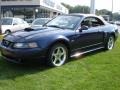 2003 True Blue Metallic Ford Mustang GT Convertible  photo #10