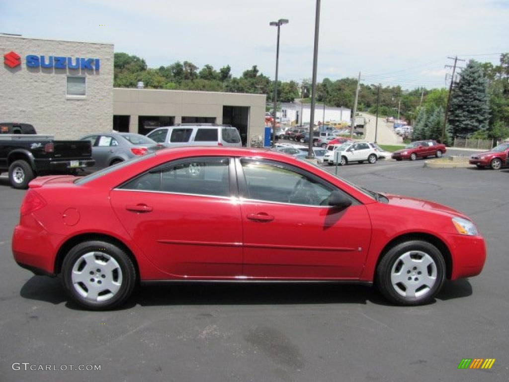 2006 G6 Sedan - Crimson Red / Ebony photo #2