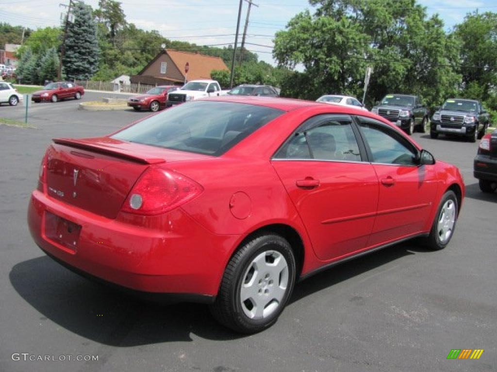 2006 G6 Sedan - Crimson Red / Ebony photo #4