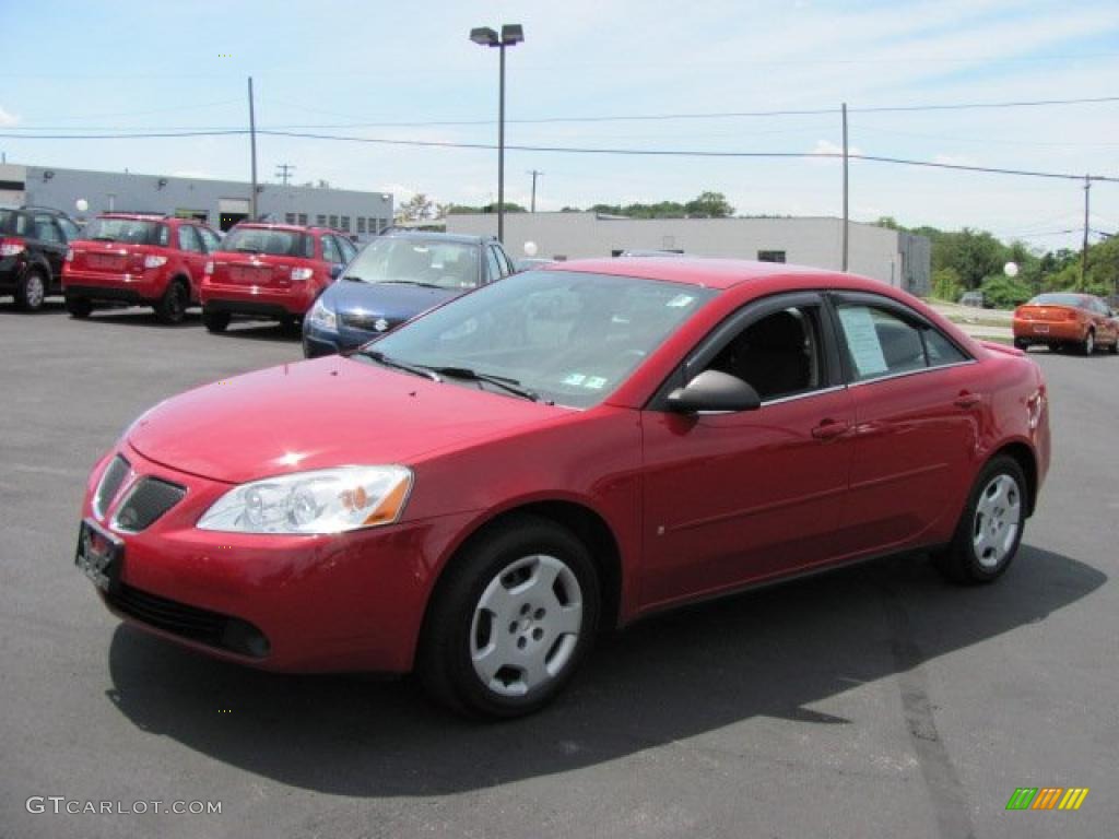 2006 G6 Sedan - Crimson Red / Ebony photo #5