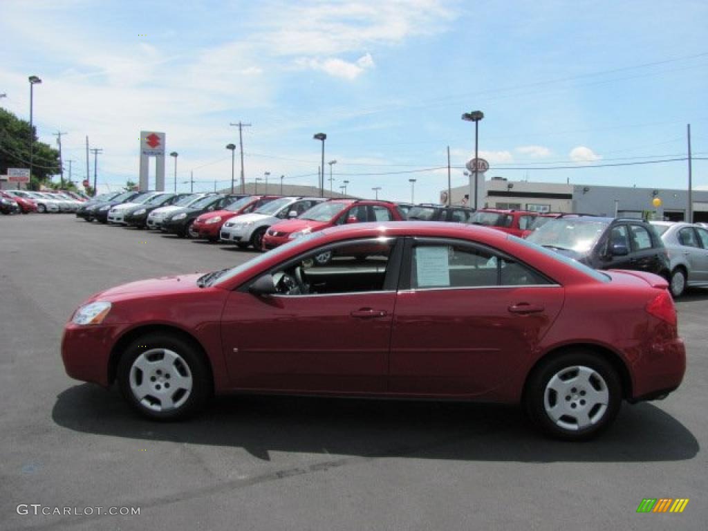 2006 G6 Sedan - Crimson Red / Ebony photo #6