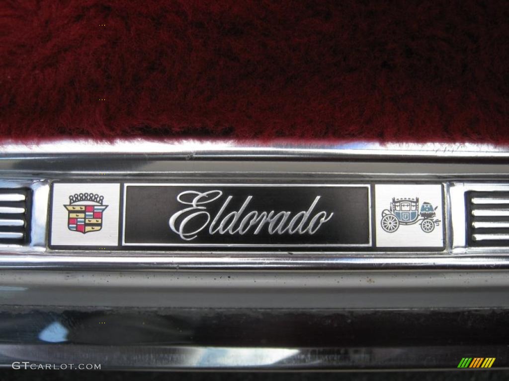 1985 Eldorado Biarritz Convertible - White / Carmine Red photo #23